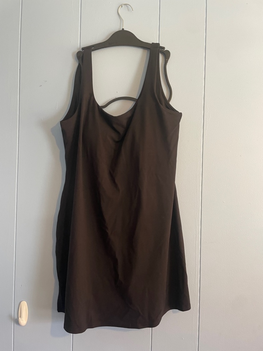 aerie black sleeveless tank dress